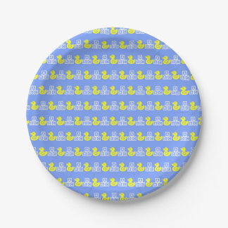 Cute Baby Boy Paper Plate