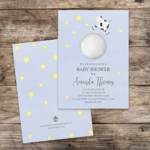 Cute Baby Boy Shower Nursery Rhyme Template