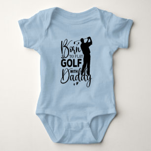 Cute baby boy son golf  bodysuit