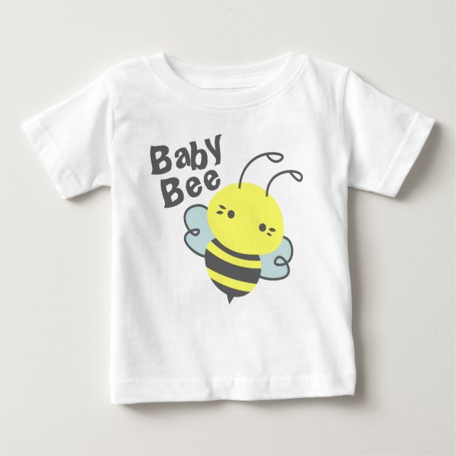 Cute Baby Bumble Bee Baby T-Shirt (Front)