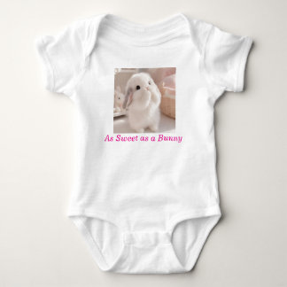 Cute Baby Bunny Graphic Bodysuit | As Sweet