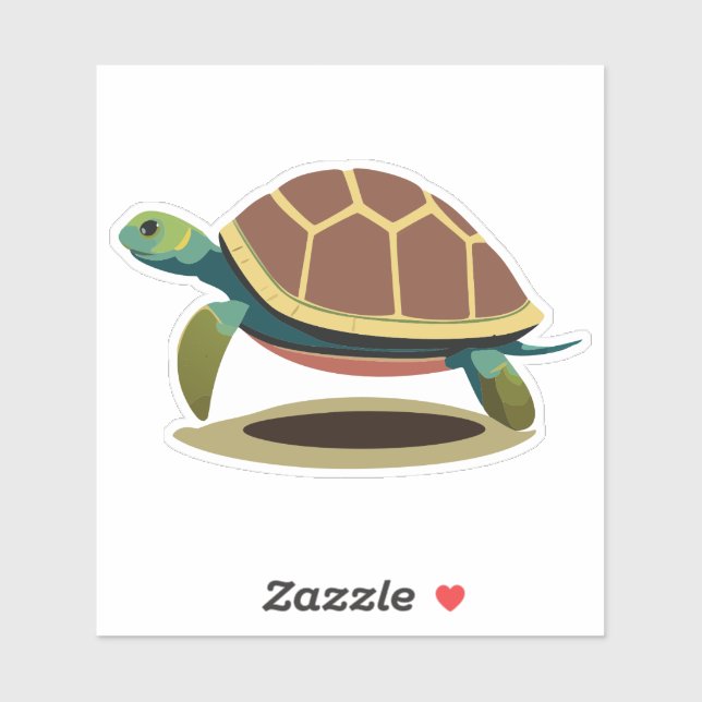 Cute Baby Cartoon Character Turtle (Sheet)