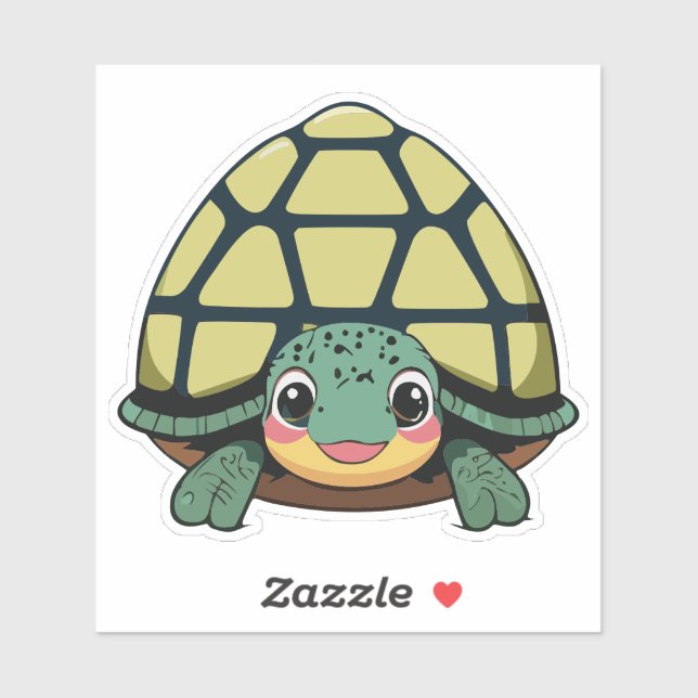 Cute Baby Cartoon Character Turtle (Sheet)
