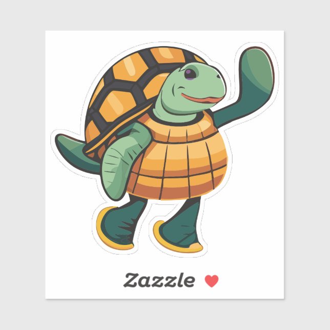 Cute Baby Cartoon Character Turtle (Sheet)