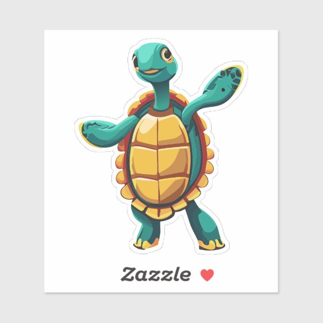 Cute Baby Cartoon Character Turtle (Sheet)