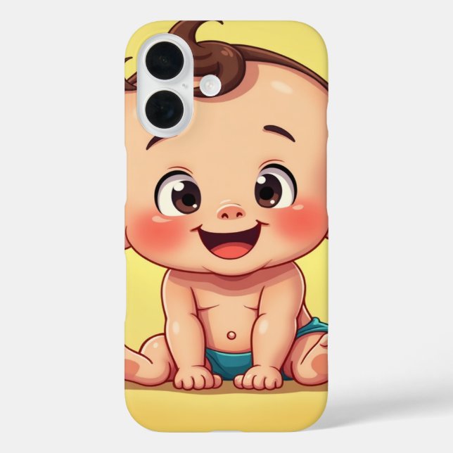 CUTE BABY Case-Mate iPhone CASE (Back)