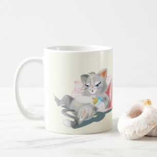 Cute Baby Cat Mug - Customisable