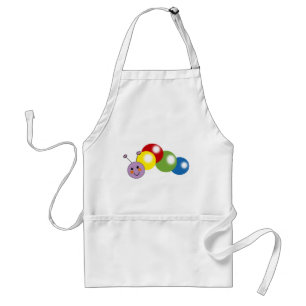 cute baby caterpillar standard apron