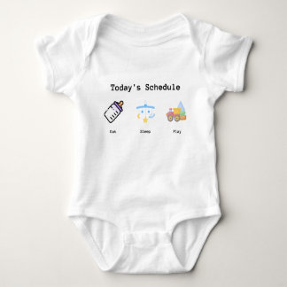 Cute Baby Clothes Design - Eat Sleep Play Baby Bodysuit
