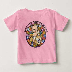 Cute Baby Crypto Baby T-Shirt