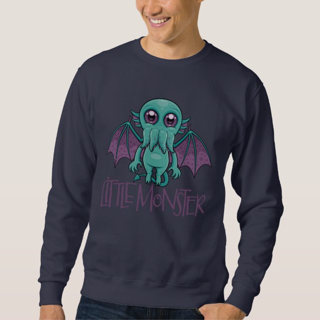 Cute Baby Cthulhu Little Monster Sweatshirt (Front)