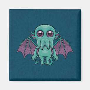 Cute Baby Cthulhu Monster Magnet
