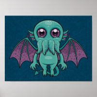 Cute Baby Cthulhu Monster