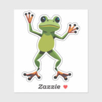 Cute Baby Dancing Tree Frog