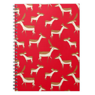 Cute Baby Deer and Family Notebook