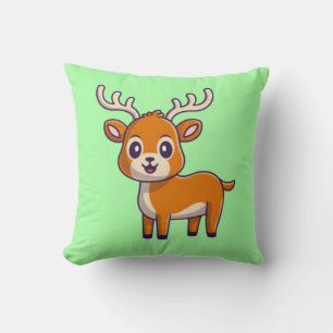 Cute Baby Deer Cartoon-23501 Cushion