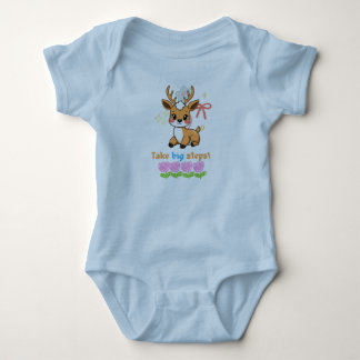 Cute Baby Deer Fawn Sublimation Design Bodysuit