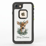 Cute Baby Deer Merry Christmas – Watercolor Fawn<br><div class="desc">Spread holiday cheer with this adorable watercolor baby deer Christmas desing. Featuring a sweet fawn surrounded by a festive green wreath, delicate snowflakes, and the heartfelt message “Merry Christmas”, this charming woodland design is perfect for family, friends, or nature lovers. A cosy, whimsical desing that captures the magic of the...</div>