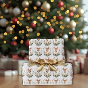 Cute Baby Deer Woodland Wrapping Paper