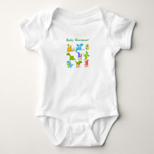 Cute Baby Dinosaur Bodysuit