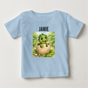 Cute Baby Dinosaur Hatchling Toddler T-Shirt