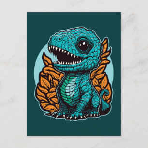 Cute Baby Dinosaur Postcard