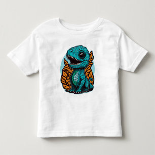 Cute Baby Dinosaur Toddler T-Shirt