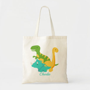 Cute Baby Dinosaurs Trex Tote Bag