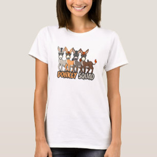 Cute Baby Donkey Squad Mule T-Shirt