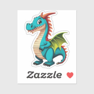 Cute Baby Dragon Looking for His Favourite Candy