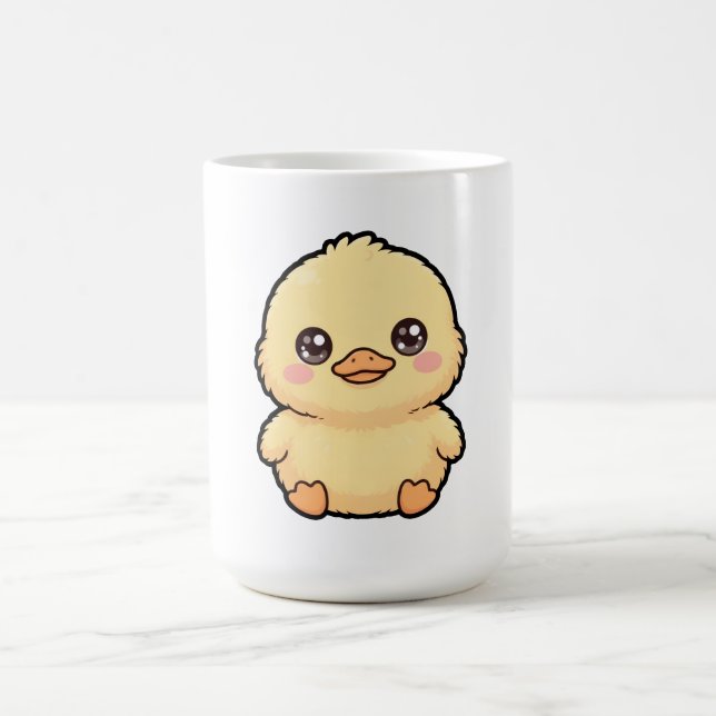 Cute Baby Duck Chick Mug (Center)