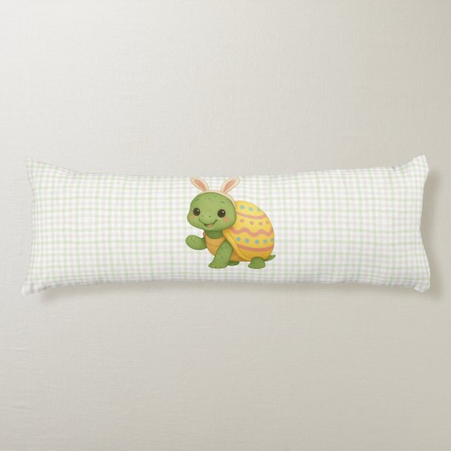 Cute baby Easter/Spring Turtle Body Cushion (Front)
