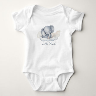 Cute Baby Elephant Baby Shower Bodysuit