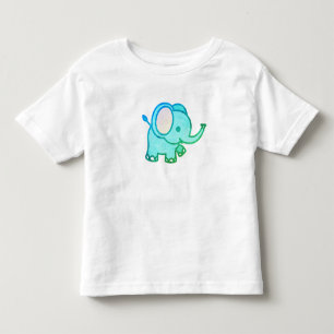 Cute Baby Elephant Cartoon-47767 Toddler T-Shirt