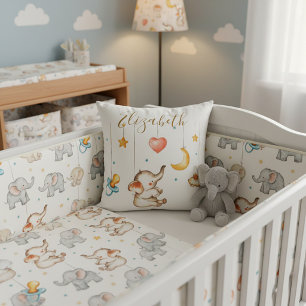 Cute baby Elephant  Cushion