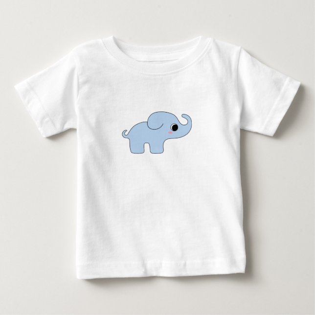 Cute Baby Elephant T-Shirt (Front)