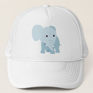 Cute Baby Elephant Trucker Hat