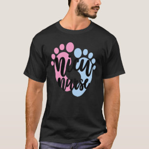 Cute Baby Feet Tiny Humans NICU Nurse T-Shirt