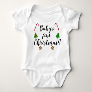 Cute Baby First Christmas Shirt