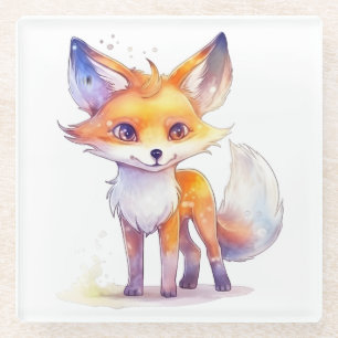 Cute Baby Fox Coaster