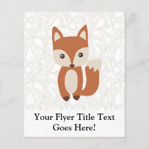 Cute Baby Fox Flyer