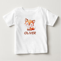 Cute Baby Fox Personalised