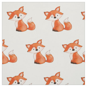 Cute Baby Fox    Woodland Animal Fabric