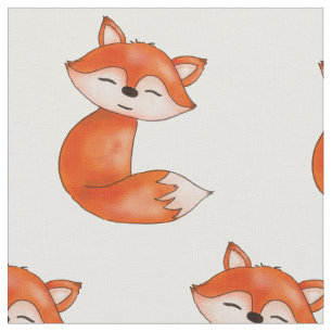 Cute Baby Fox    Woodland Animal Fabric