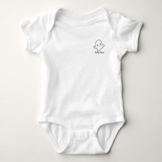 Cute baby ghost  baby bodysuit