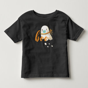 Cute Baby Ghost Pacifier Scarf Boo Toddler T-Shirt
