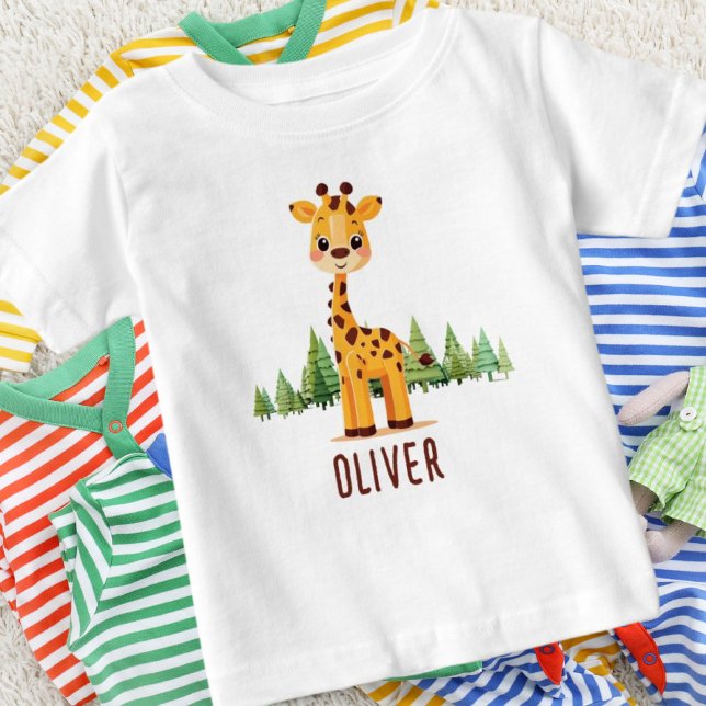 Cute Baby Giraffe Baby T-Shirt (Creator Uploaded)
