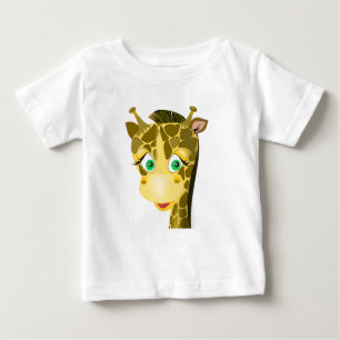 Cute Baby Giraffe - Baby T-Shirt