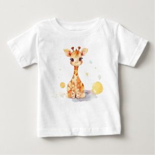 Cute Baby Giraffe Baby T-Shirt