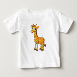Cute Baby Giraffe Cartoon-35281 T-Shirt